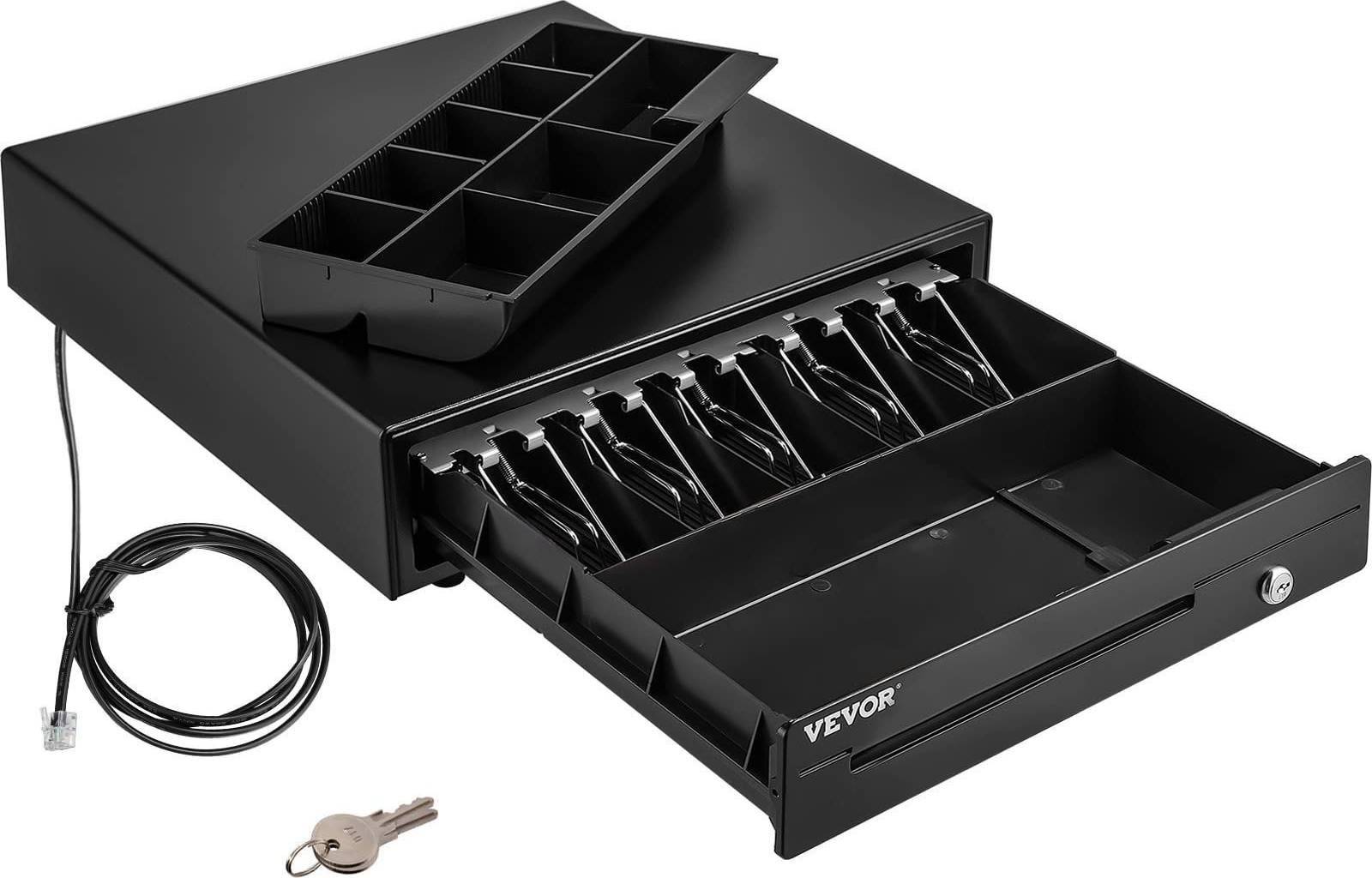Cash register VEVOR Cash Register Drawer 16 12 V RJ11 RJ12