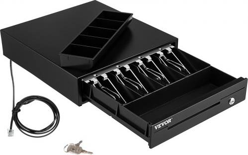 VEVOR Kassalåda 13 12 V POS System