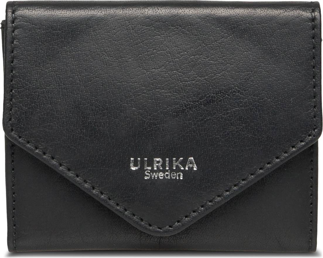 Small Rfid Leather Wallet - Black