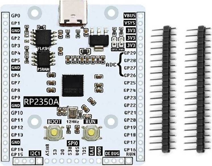 Raspberry pi 2 Melitt Raspberry Pi 2 RP2350A Ontwikkelbord USB-C