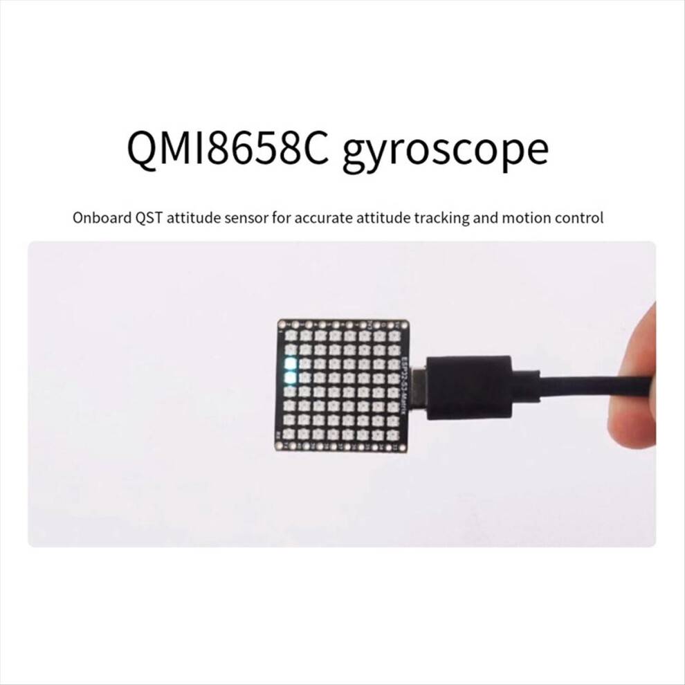 Torribaly ESP32-S3 Micro-Development Board HAT 8x8 LED Matrix