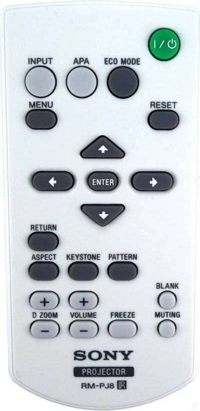 Sony VPL-SW526C Projector Remote Control
