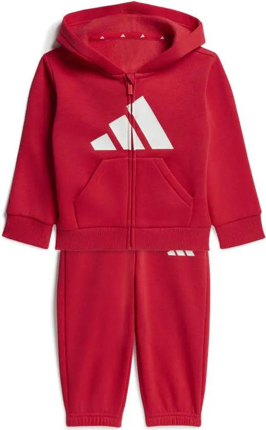 adidas Essentials Track Suit Set - Red