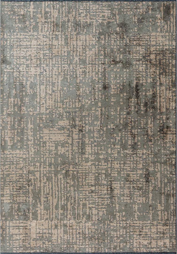 Williston Forge Abstract Area Rug Hand Loom Using Cotton Polyester Acrylic Viscose Brown
