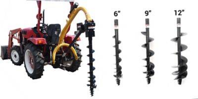 Post hole digger ToolTuff Direct Model 1000 3-Point Post Hole Digger