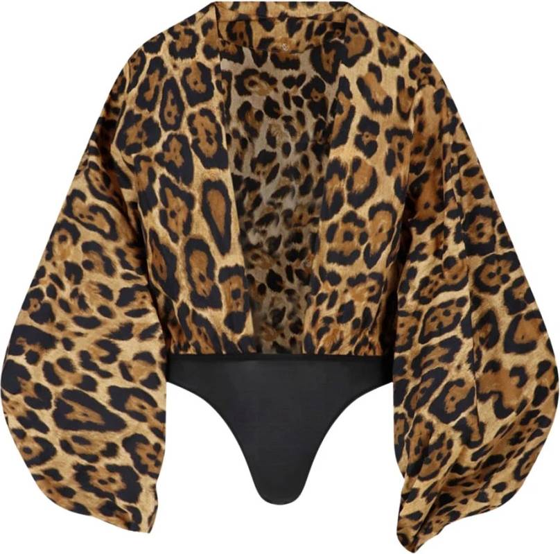Backless Body Topper - Flerfarget