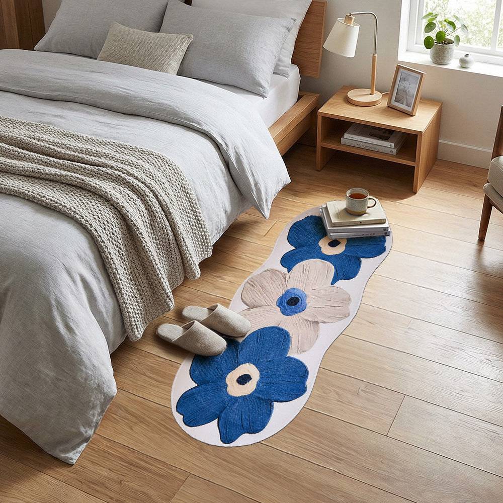 Fairmont Park Irregular Shaped Rug Floral Pattern