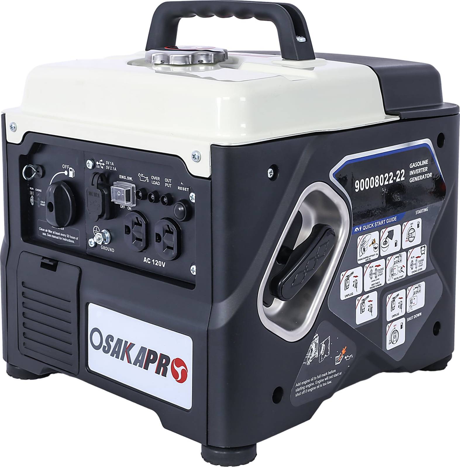 Inverter generator LOVMOR Portable Inverter Generator 1200W