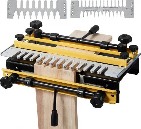 Dovetail Jig 12 In Width With 4 Router Bits And 5 Templates