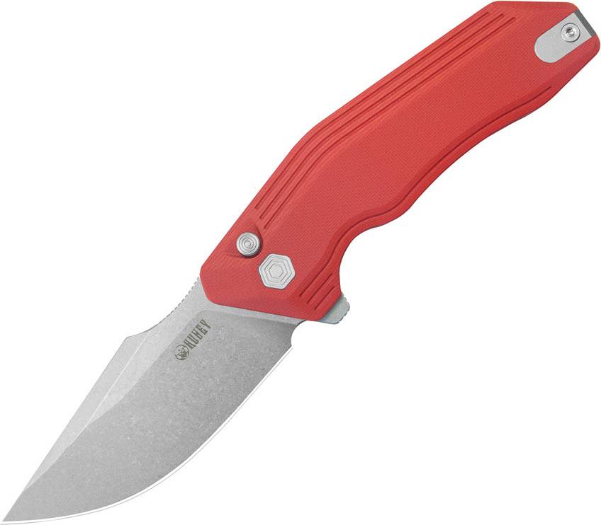 Kubey Basilisk Button Lock Red