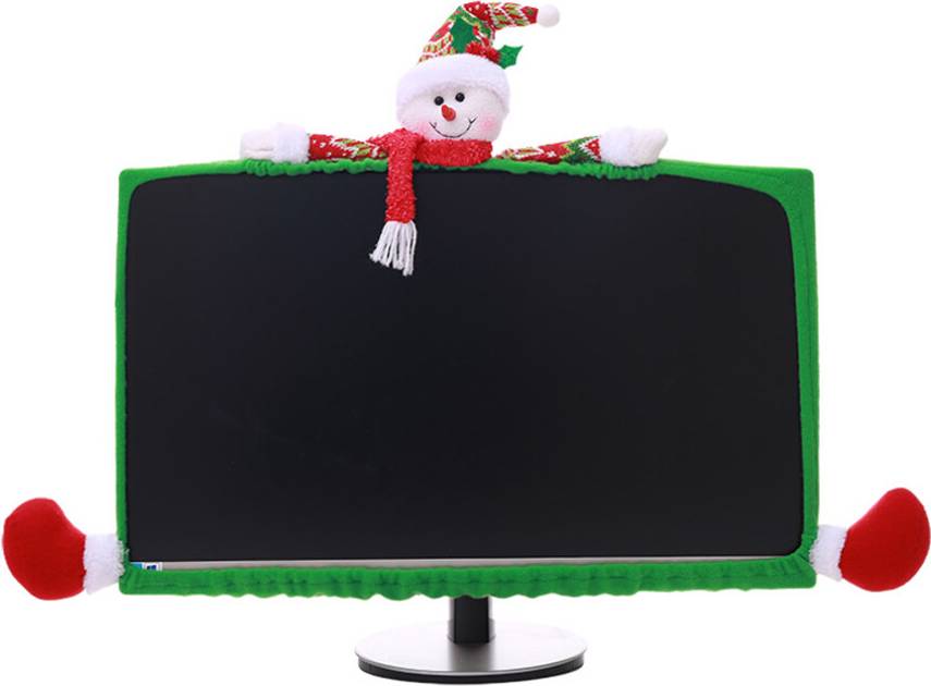 Elastic Reindeer Computer Monitor Border Decoration