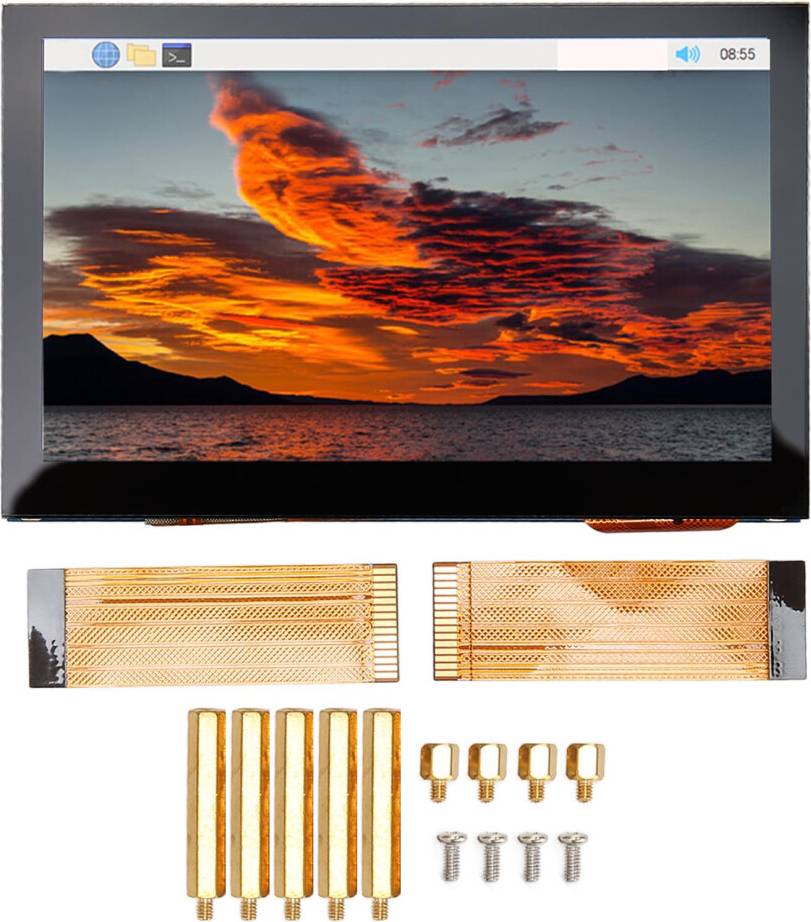 Qled monitor Touchscreen IPS Display For Raspberry Pi 4.3 Inch