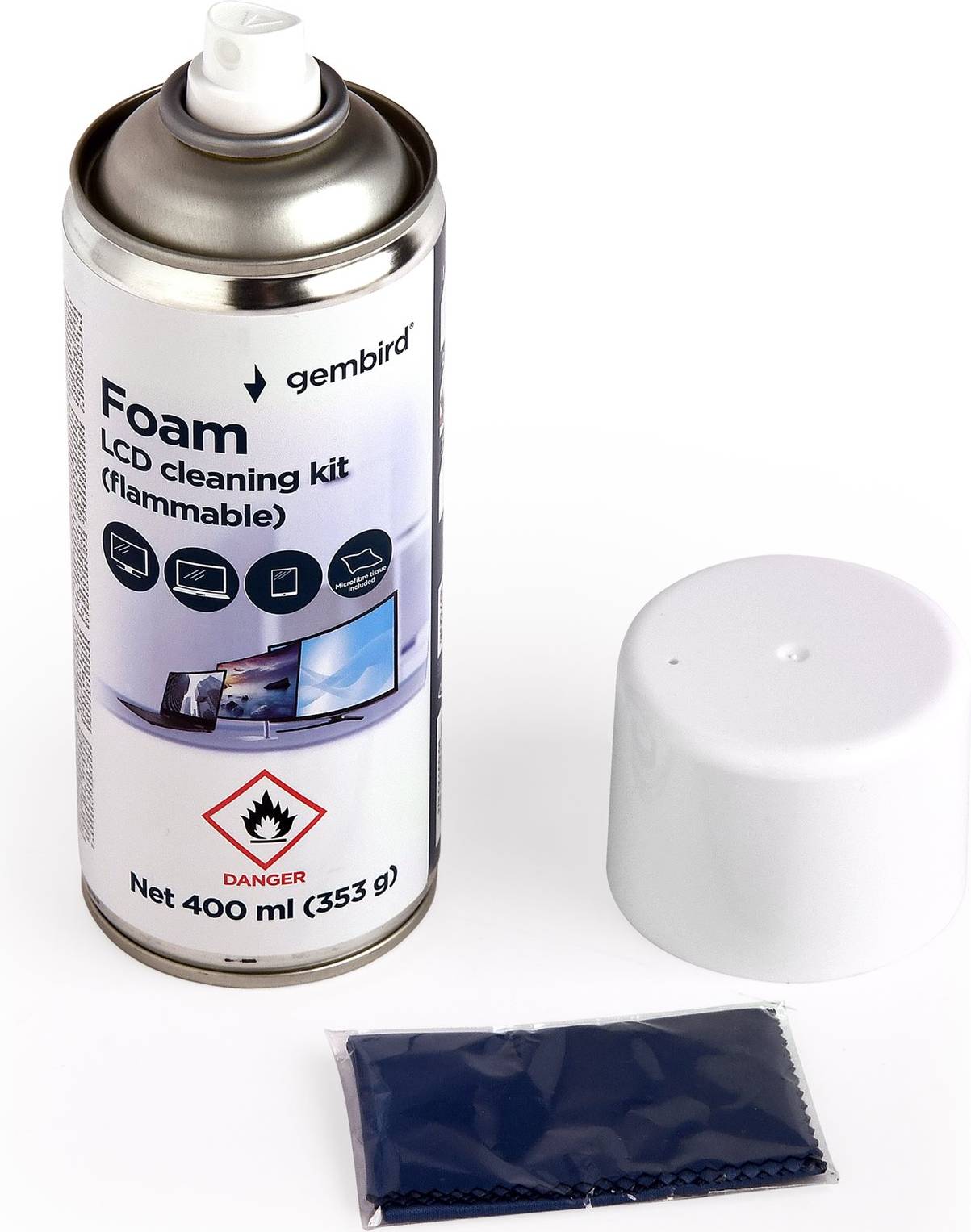 Gembird CK-LCD-08 Display Rensekit 400ml