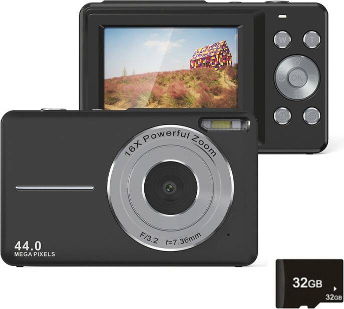 DC403L-AF 2.4-Inch 16X Zoom HD Digital Camera