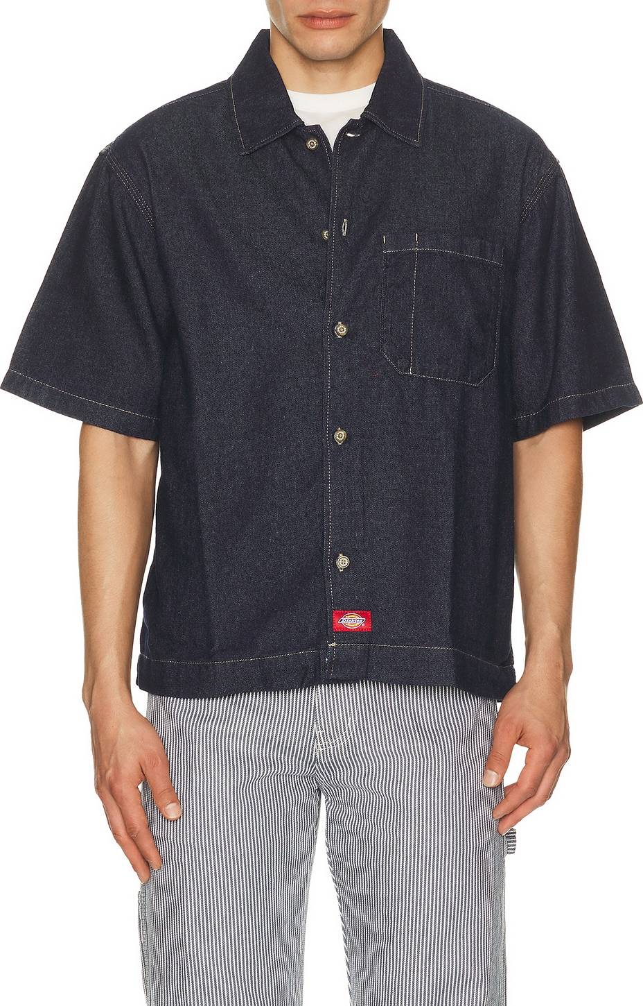 Denim Shirt Rinsed - Navy