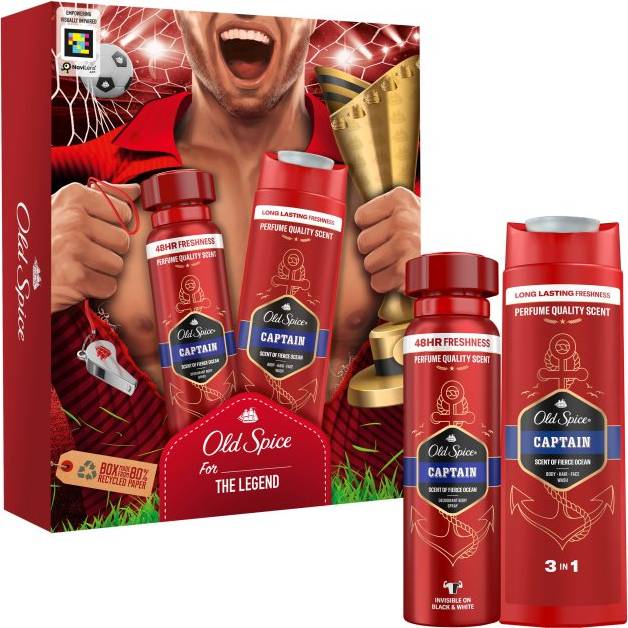 Old spice captain Old Spice Captain For The Legend Presentförpackning