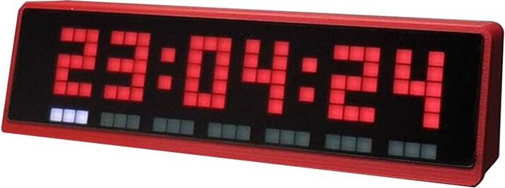LED Display Clock with Weather - Table Clock