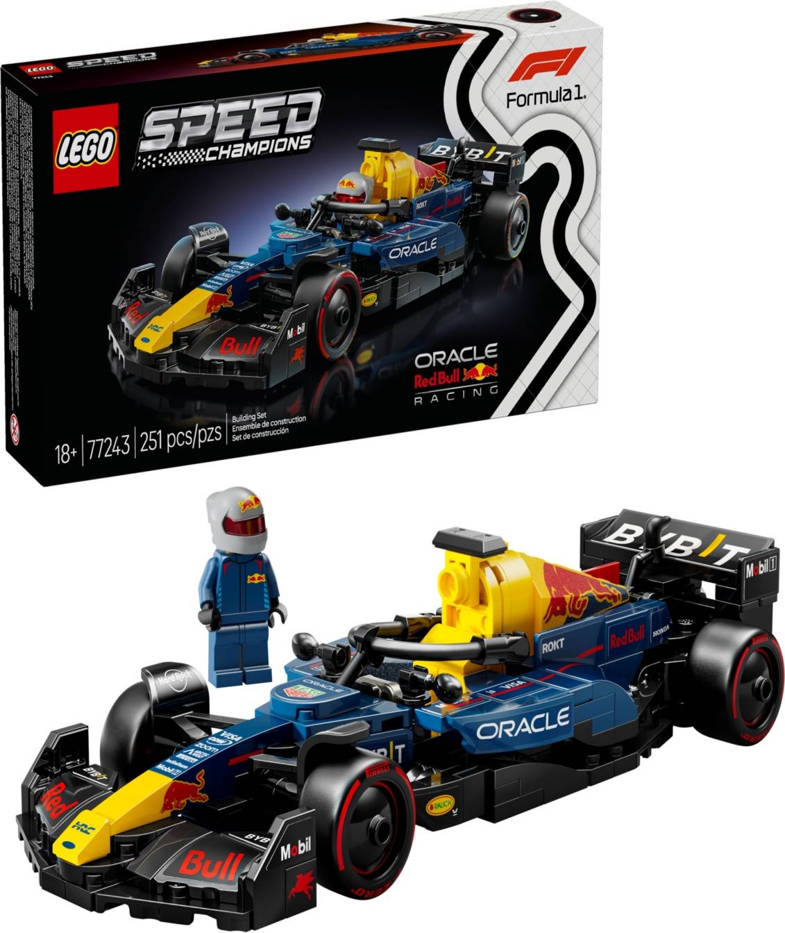 Lego f1 LEGO Oracle Red Bull Racing RB20 F1 Racewagen