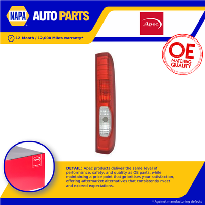 APEC Rear Light Lamp Arl2346 Back