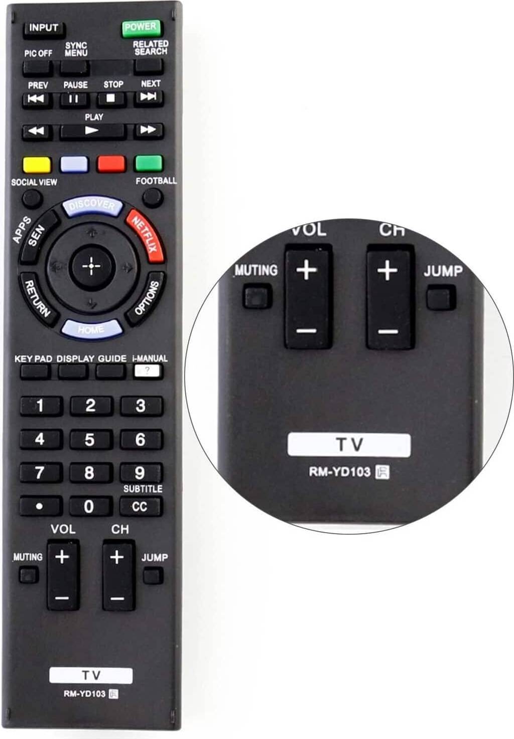 ZdalaMit RM-YD103 Sub Replacement Remote Control