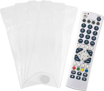 4pcs 7 x 2 Remote Control Cover Protector