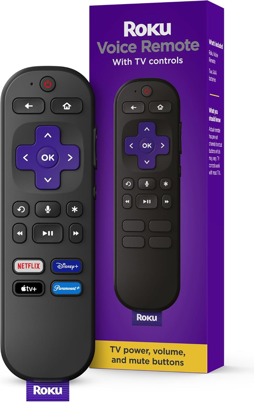 Voice Roku Voice Remote Control Roku Tv