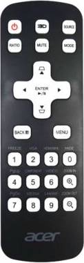 Acer J2 P1186 Projector Remote Control