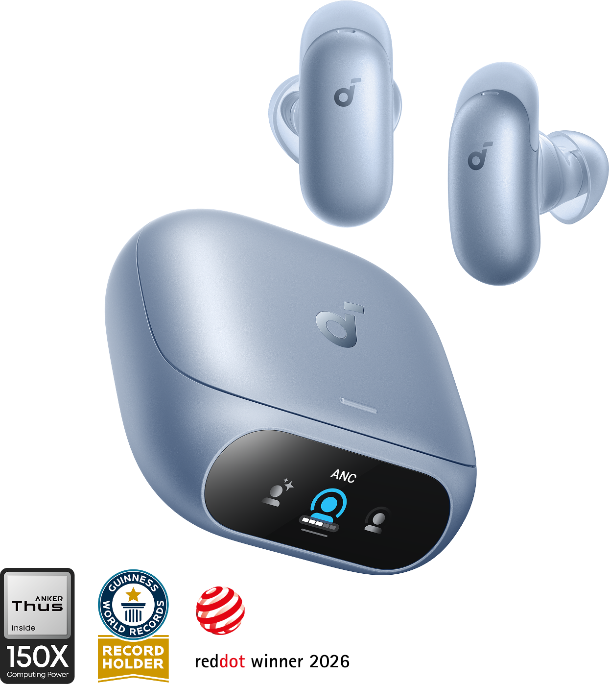 Soundcore Baby Einstein Silicone Rattle with Suction