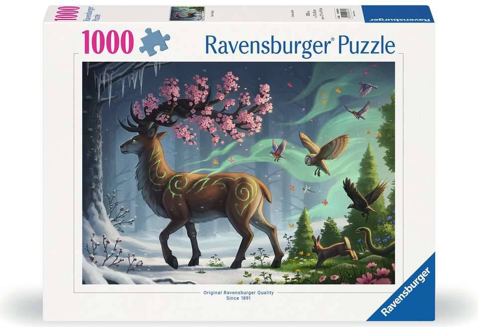 Ravensburger Spring Deer 1000P Multi Patterned