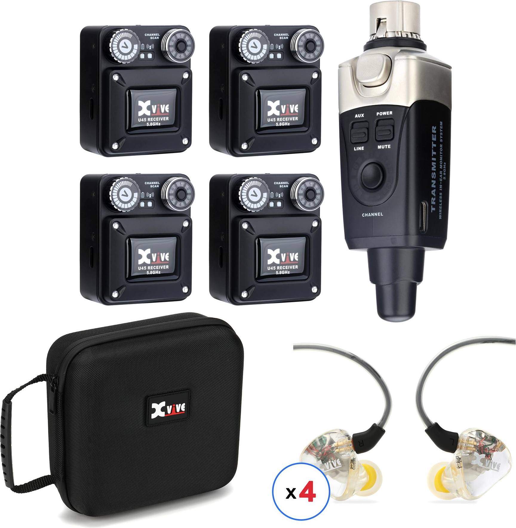 U45R4 Wireless In-Ear Monitoring System