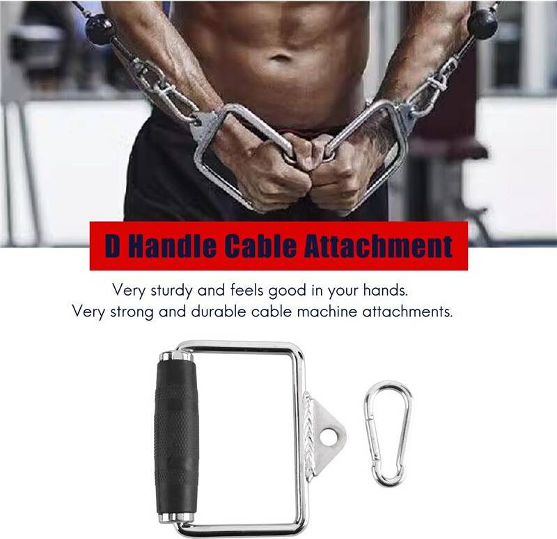 Cable machine home gym Heavy Duty Pulldown Cable Machine Handles
