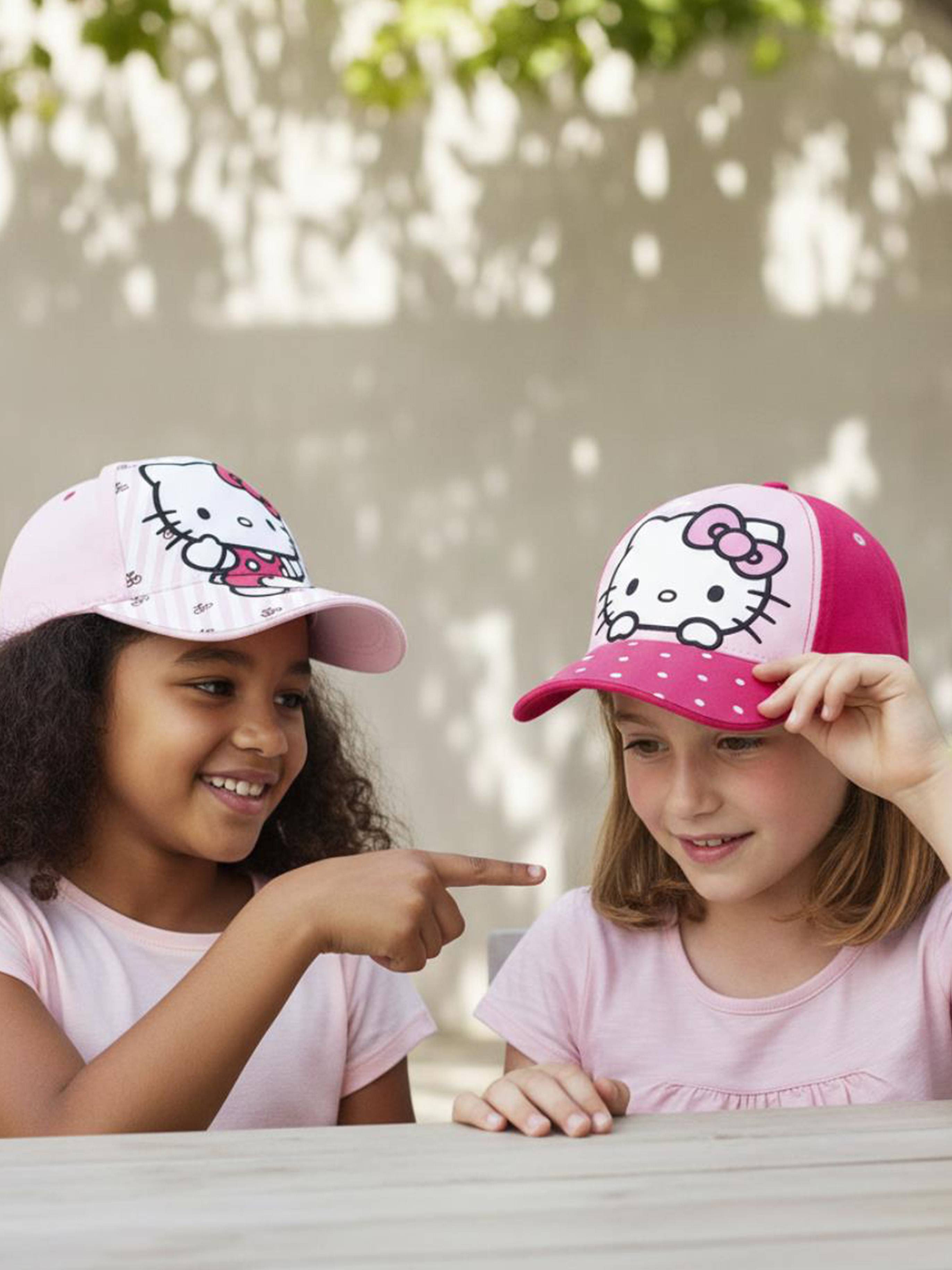 Hello Kitty Keps 2-Pack - Rosa