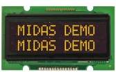 Passive Matrix Yellow OLED Display