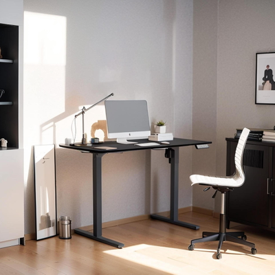 Height adjustable electric standing desk howcool Electric Standing Adjustable Height Writing Desk