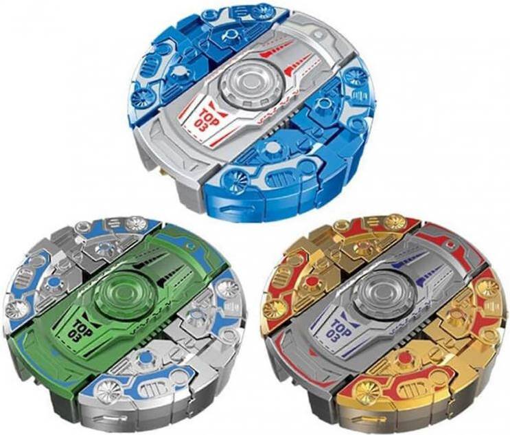 3 PCS Transformable Fidget Spinners