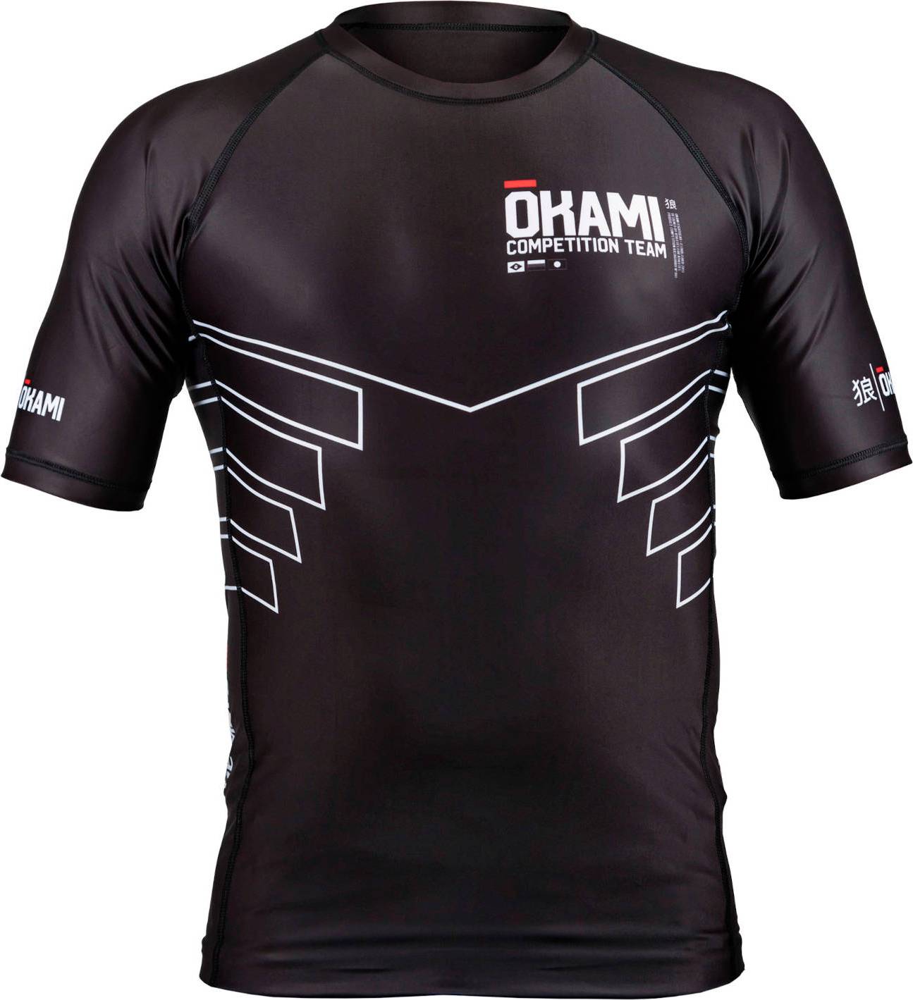 Rashguard Okami Rashguard Competition Team Svart