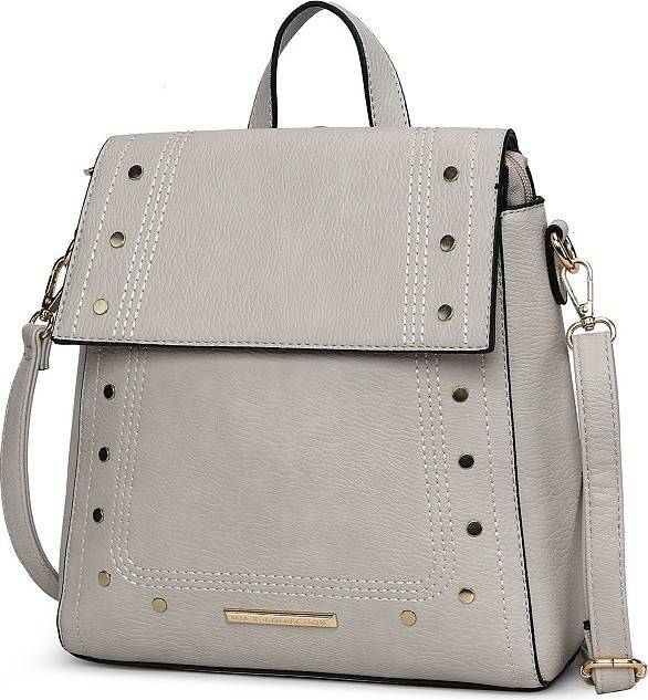 Convertible backpack MKF Collection Elke Convertible Backpack - Light Gray
