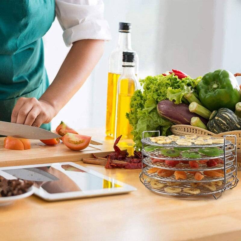 Ninja air fryer Ninja Foodi Pressure Cooker Air Fryer Dehydrator Rack Set - Rostfritt Stål