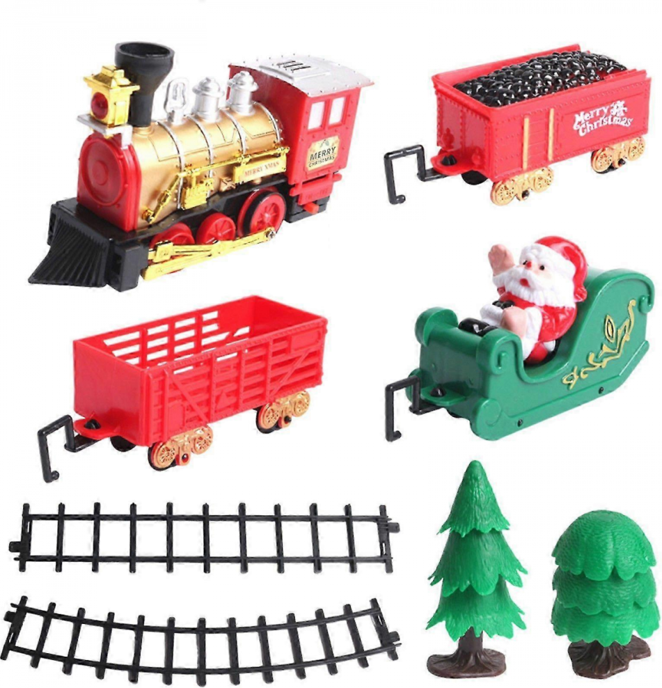 Christmas train set Christmas Train Mini Simulation Toy Set