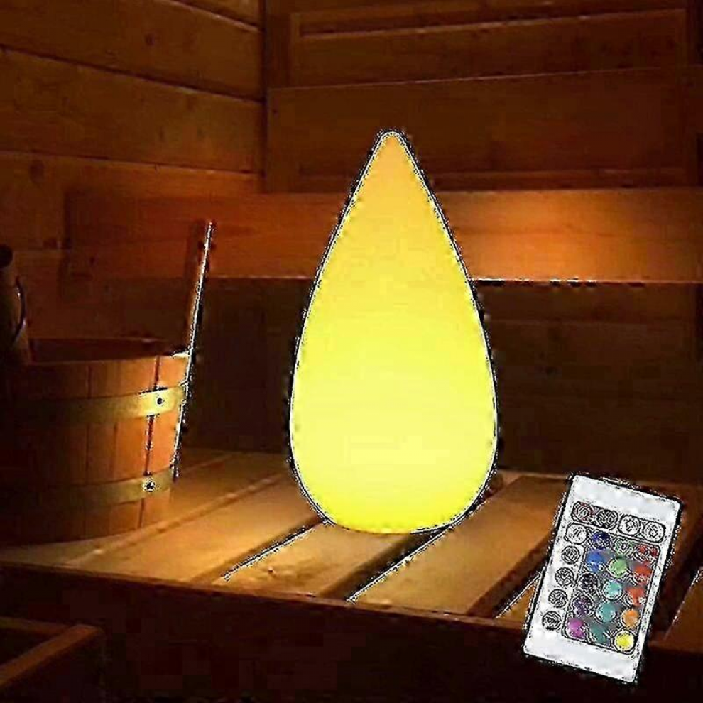 Sauna led Remote Control RGB Outdoor LED Sauna Table Lamp