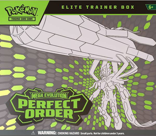 Pokemon elite trainer box Pokémon ME03 Perfect Order Elite Trainer Box