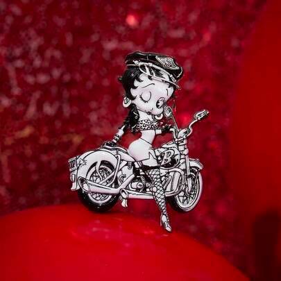 Shein Creative Cartoon Pattern Brooch Joint Design
