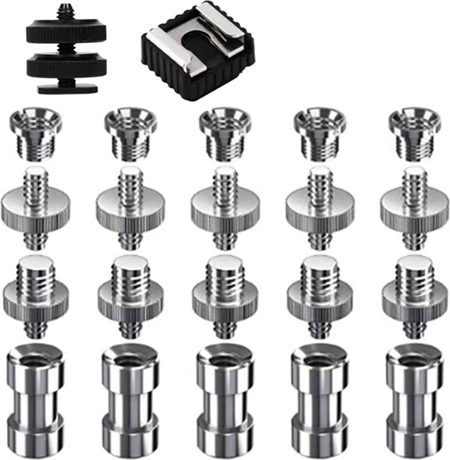 22 Pcs Camera Screw Mount Set