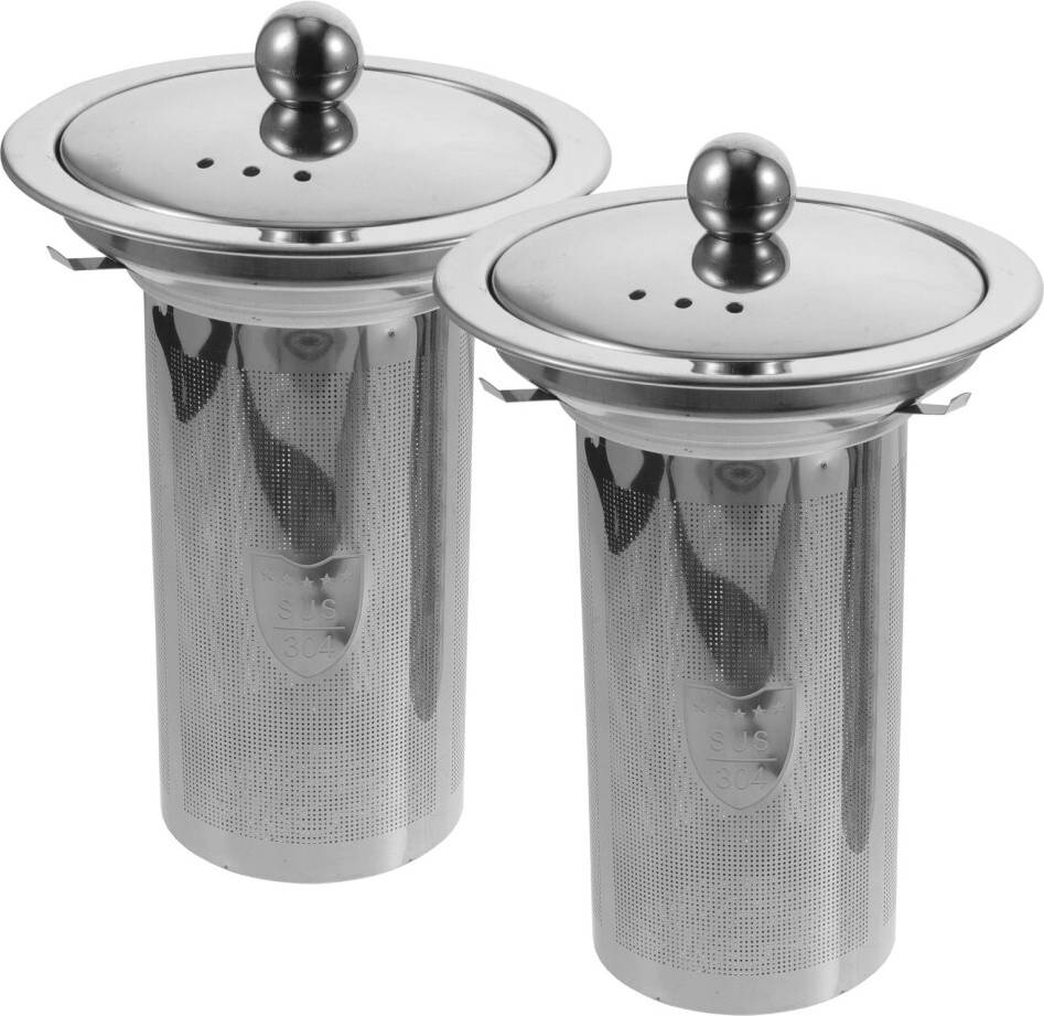 Inoomp 8 Pcs Fine Mesh Tea Strainer Insert Kitchenware