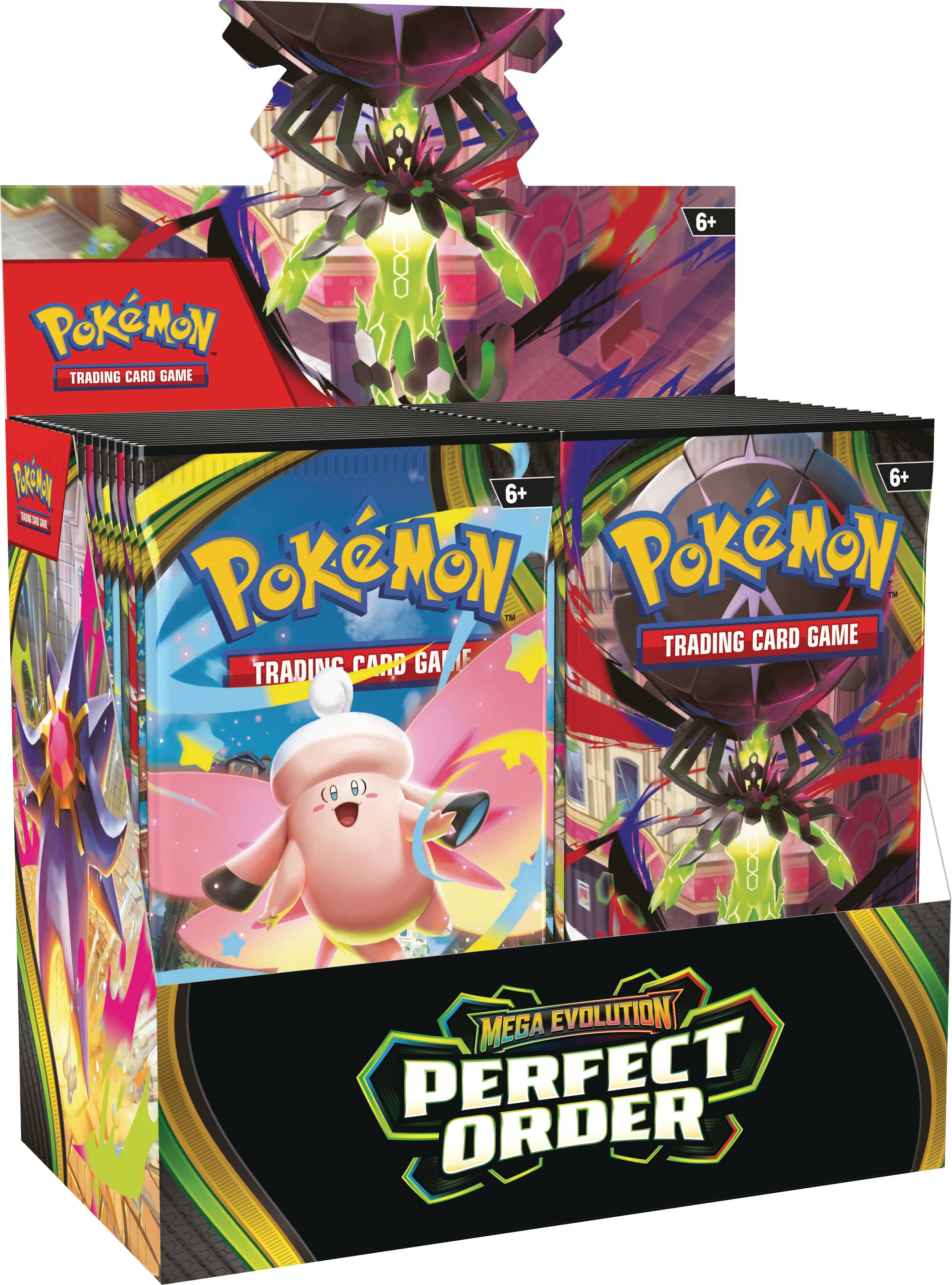 Pokemon mega evolution Pokémon 2026 Mega Evolution Perfect Order Booster Box