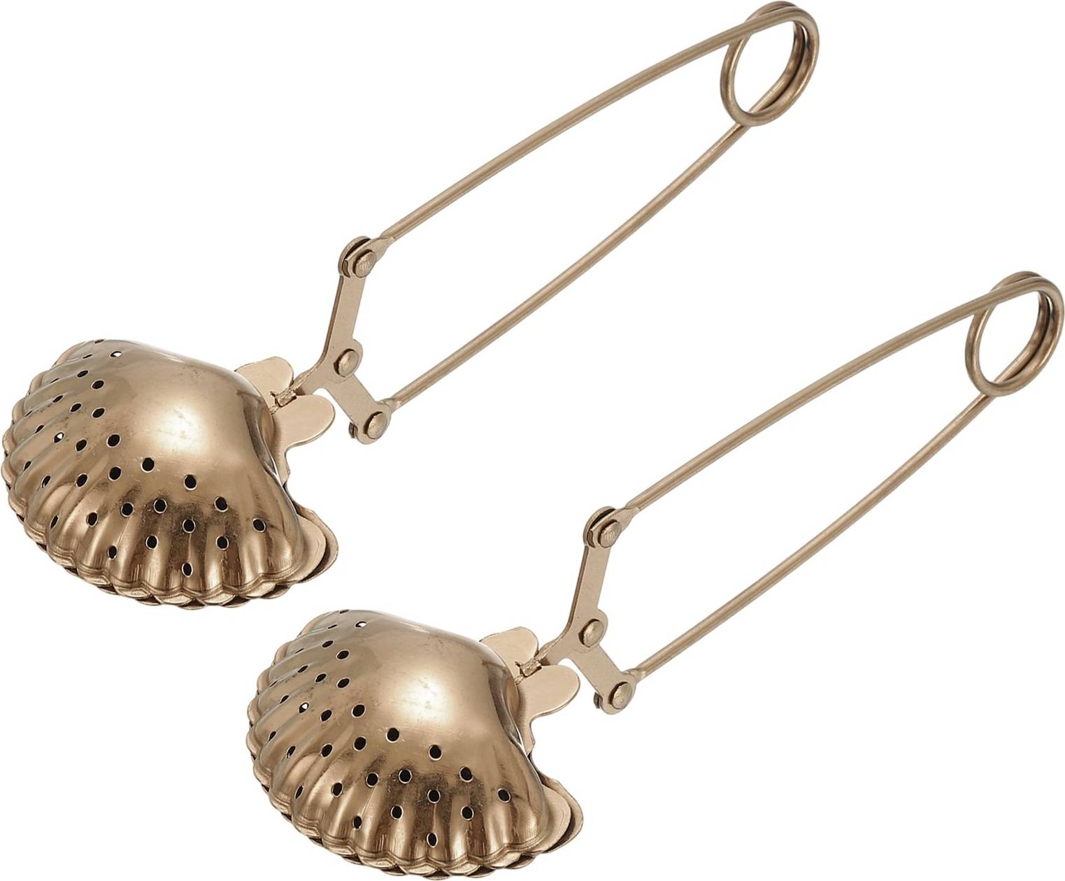 Tea infuser Unique Bargains Stainless Steel Tea Infuser Filter Kitchenware 2pcs