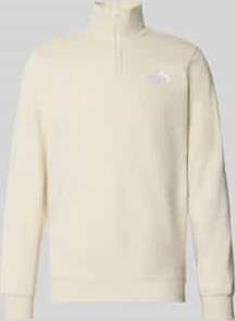 Puma Performance Sweatshirt Label-Stitching - Offwhite