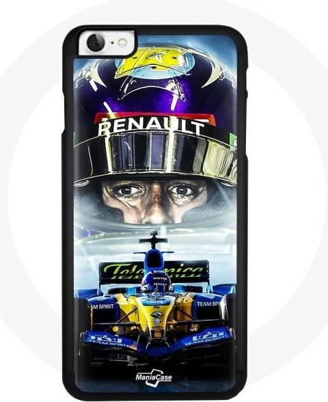 iPhone 4 Case Formula 1 Rigid Blue Yellow