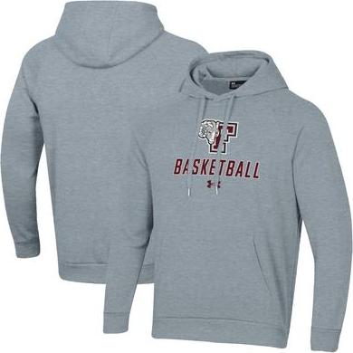 Under Armour Gray Fordham Rams Basketball Rival Raglan Fleece Pullover Hoodie