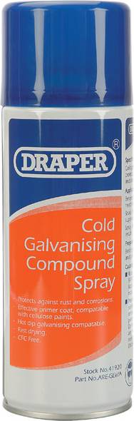 Draper Cold Galvanizing Compound Spray 400ml